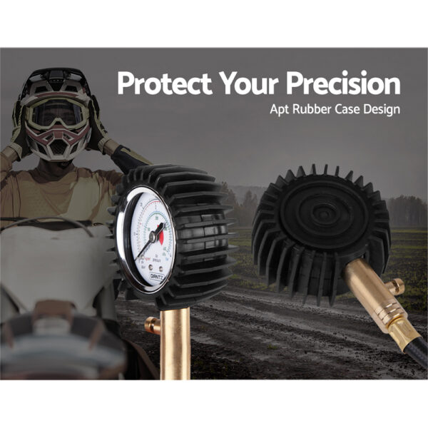 Giantz Rapid Tyre Air Deflator 4X4 4WD with Pressure Gauge Valve Tool - Image 5