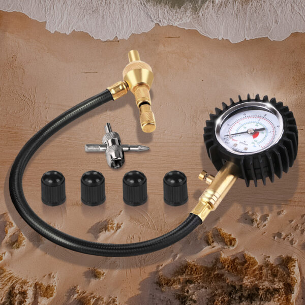 Giantz Rapid Tyre Air Deflator 4X4 4WD with Pressure Gauge Valve Tool - Image 7