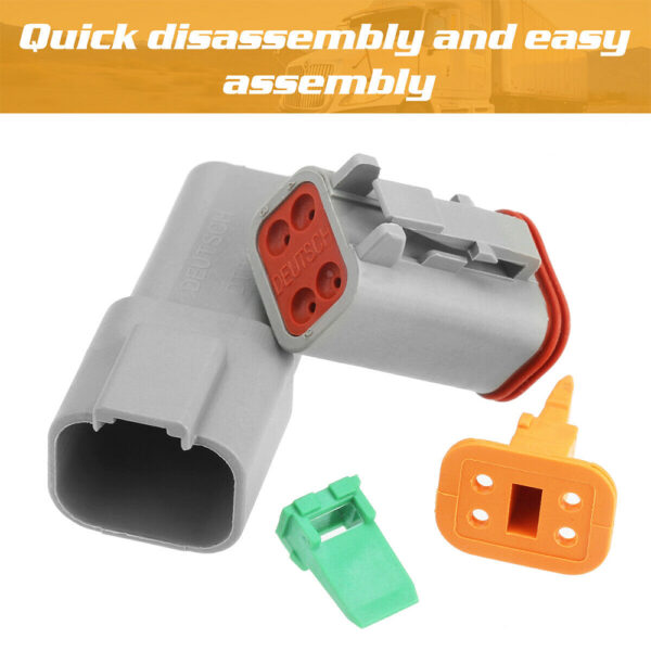 600PCS Deutsch DT Connector Plug Kit With Genuine Deutsch Crimp Tool Auto Marine - Image 7