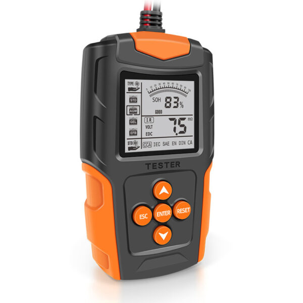 12V 24V Car battery tester LCD Battery Analyzer Test Tool For Car Truck - Image 4