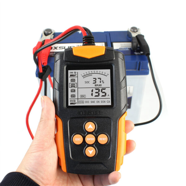 12V 24V Car battery tester LCD Battery Analyzer Test Tool For Car Truck - Image 9