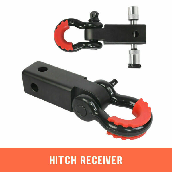 X-BULL Winch Recovery Kit 11PCS 4WD 4x4 Pack Off Road Snatch Strap Essential - Image 5
