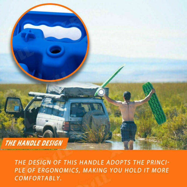 X-BULL Recovery tracks Mud Snow / Sand tracks / Grass 4X4 Caravan 2pairs 4WD Gen 3.0 - Blue - Image 7