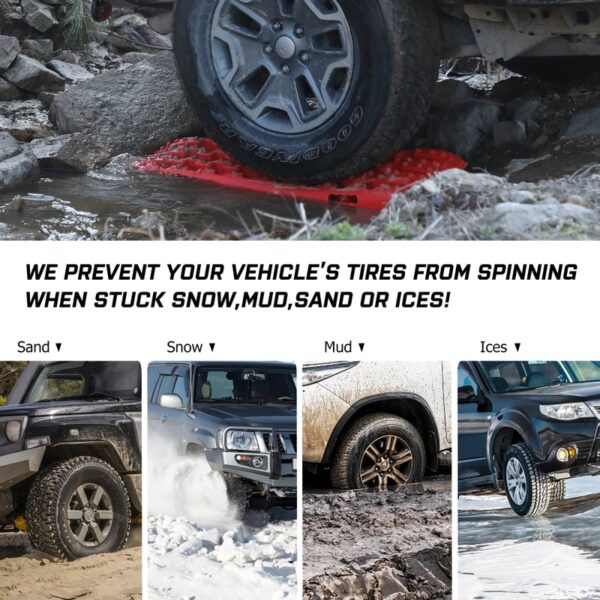 X-BULL Recovery Tracks Sand Track Mud Snow 10T 2 Pairs 4PC 4WD 4X4 Gen 2.0 - Image 15