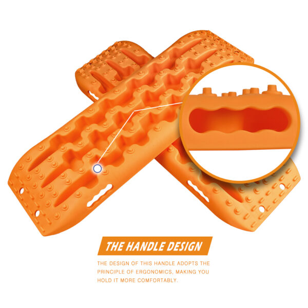 X-BULL Recovery tracks Sand Trucks Offroad With 4PCS Mounting Pins 4WDGen 2.0- Orange - Image 13