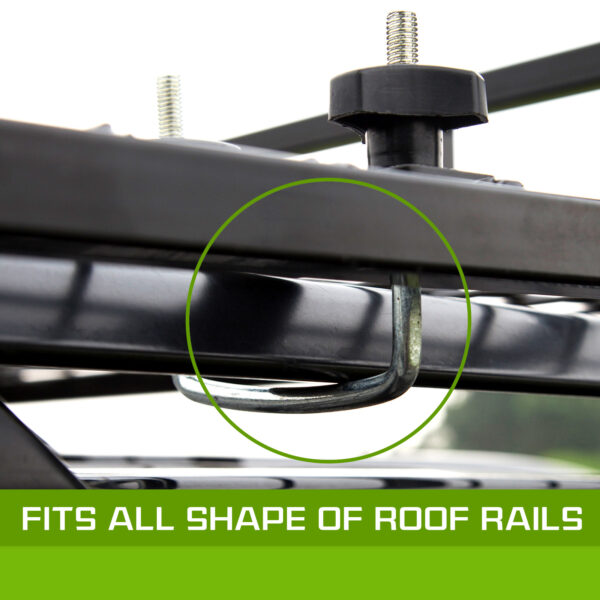 Dynamic Power Black Steel Roof Rack Luggage Carrier Basket 4WD 121cm - Image 4