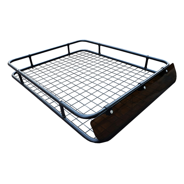 Universal Roof Rack Basket - Car Luggage Carrier Steel Cage Vehicle Cargo