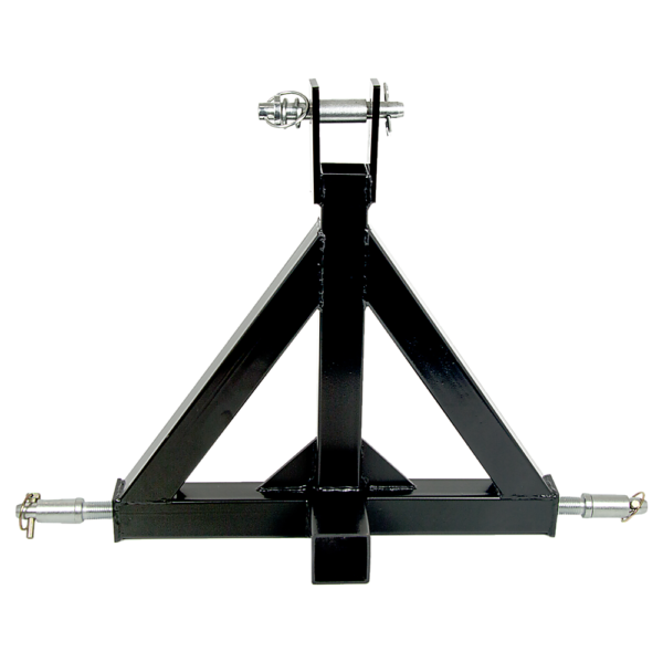 Heavy Duty Steel 3 Point 2" Trailer Hitch Receiver Tow Drawbar For Cat 1 Tractor - Image 5