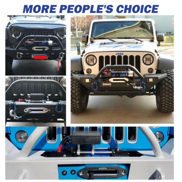 X-BULL 8000-13000LBS Aluminium Hawse Fairlead Universal Winch Dyneema Rope 4WD - Image 7