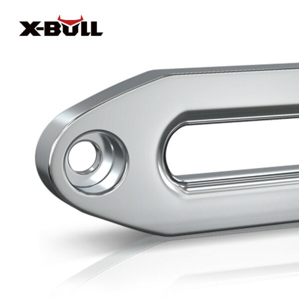 X-BULL 8000-13000LBS Aluminium Hawse Fairlead Universal Winch Dyneema Rope 4WD - Image 5