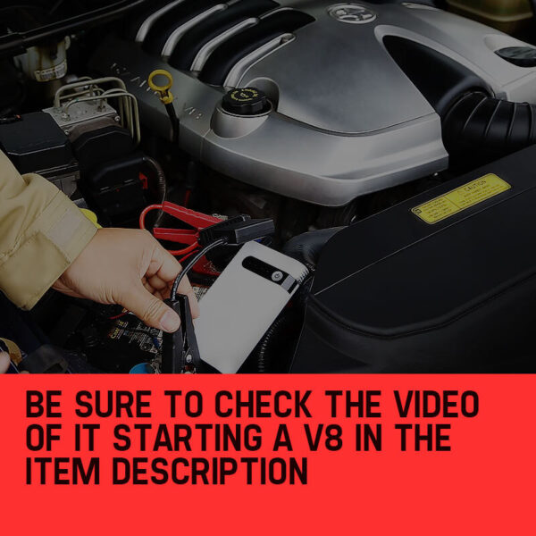 E-POWER Portable Jump Starter 18000mAh Battery Charger Power Bank Vehicle 12V Minimax - Image 2