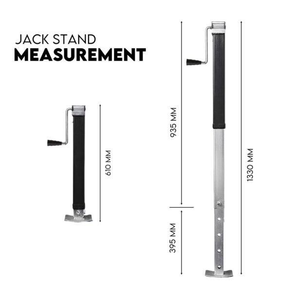 TRAILER CANOPY CARAVAN JACK STAND 3175KG 7000LBS HEAVY DUTY STABILIZER LEGS - Image 2