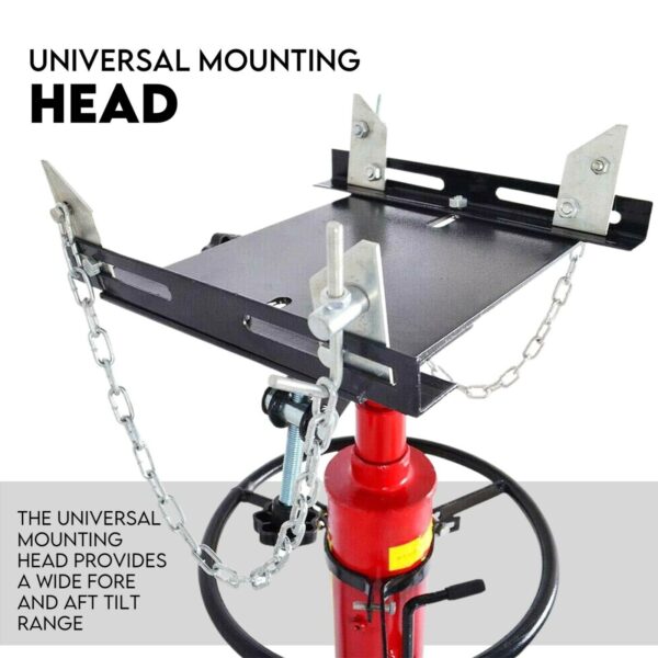 Transmission Jack 0.5 ton 2-Stage Hydraulic High Lift Vertical Telescopic - Image 5